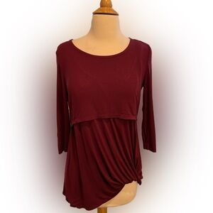 Milk Nursingwear‎ Nursing Side Knot Top